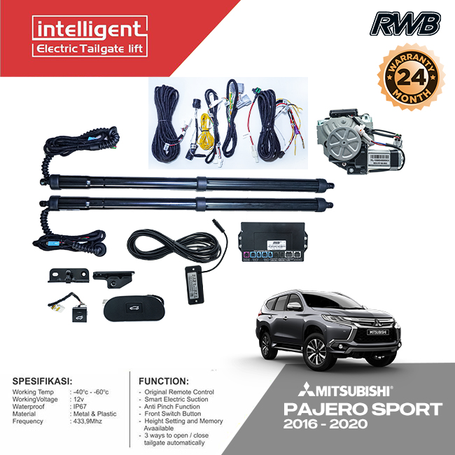 Power Back Door Mitsubishi Pajero (2016-2020) - Image 2