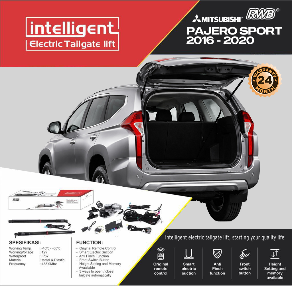 Power Back Door Mitsubishi Pajero (2016-2020)