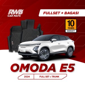 Karpet Mobil Chery OMODA E5 | TPE 4D Custom Fit Anti Slip Waterproof RWB