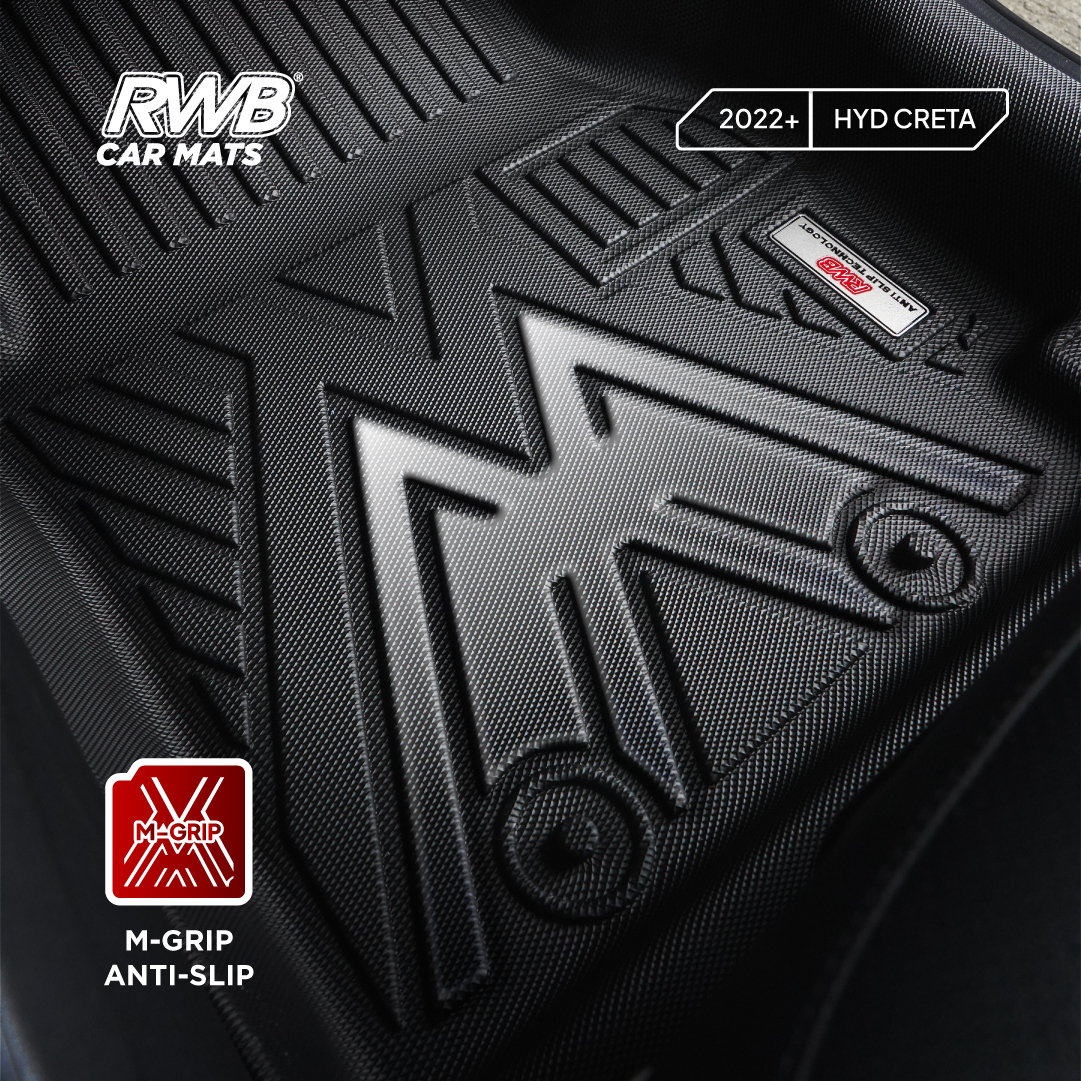Karpet Mobil Hyundai Creta | TPE 4D Custom Fit Anti Slip Waterproof RWB - Image 4