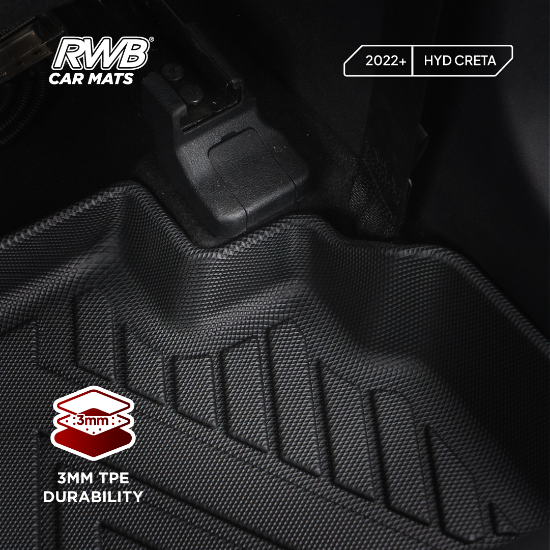 Karpet Mobil Hyundai Creta | TPE 4D Custom Fit Anti Slip Waterproof RWB - Image 6