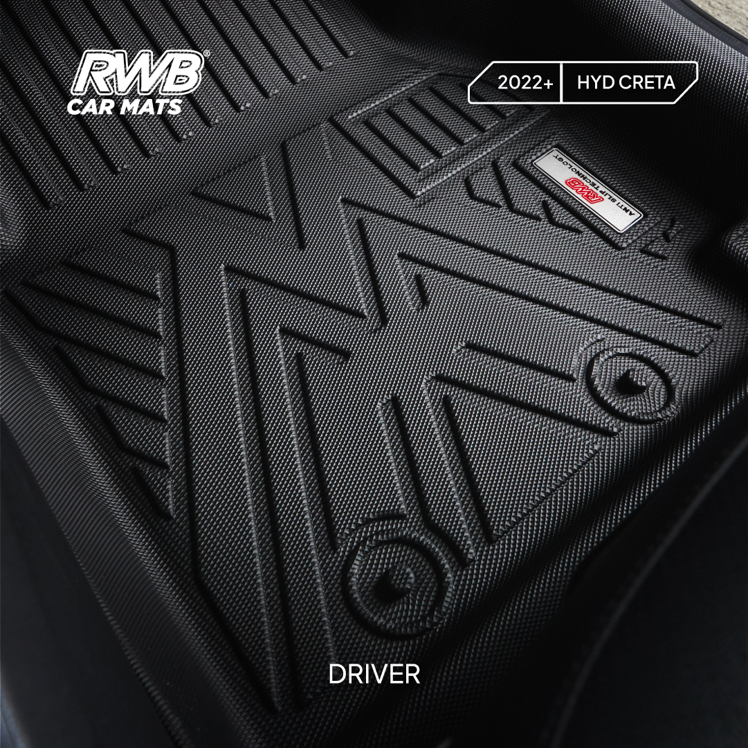 Karpet Mobil Hyundai Creta | TPE 4D Custom Fit Anti Slip Waterproof RWB - Image 7