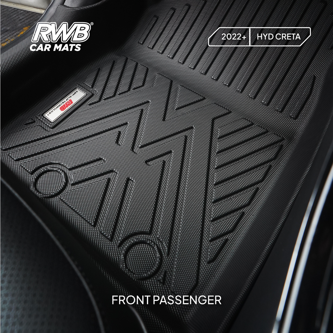 Karpet Mobil Hyundai Creta | TPE 4D Custom Fit Anti Slip Waterproof RWB - Image 8