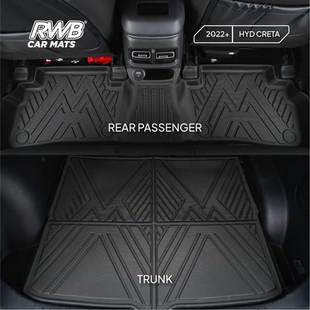 Karpet Mobil Hyundai Creta | TPE 4D Custom Fit Anti Slip Waterproof RWB - Image 9