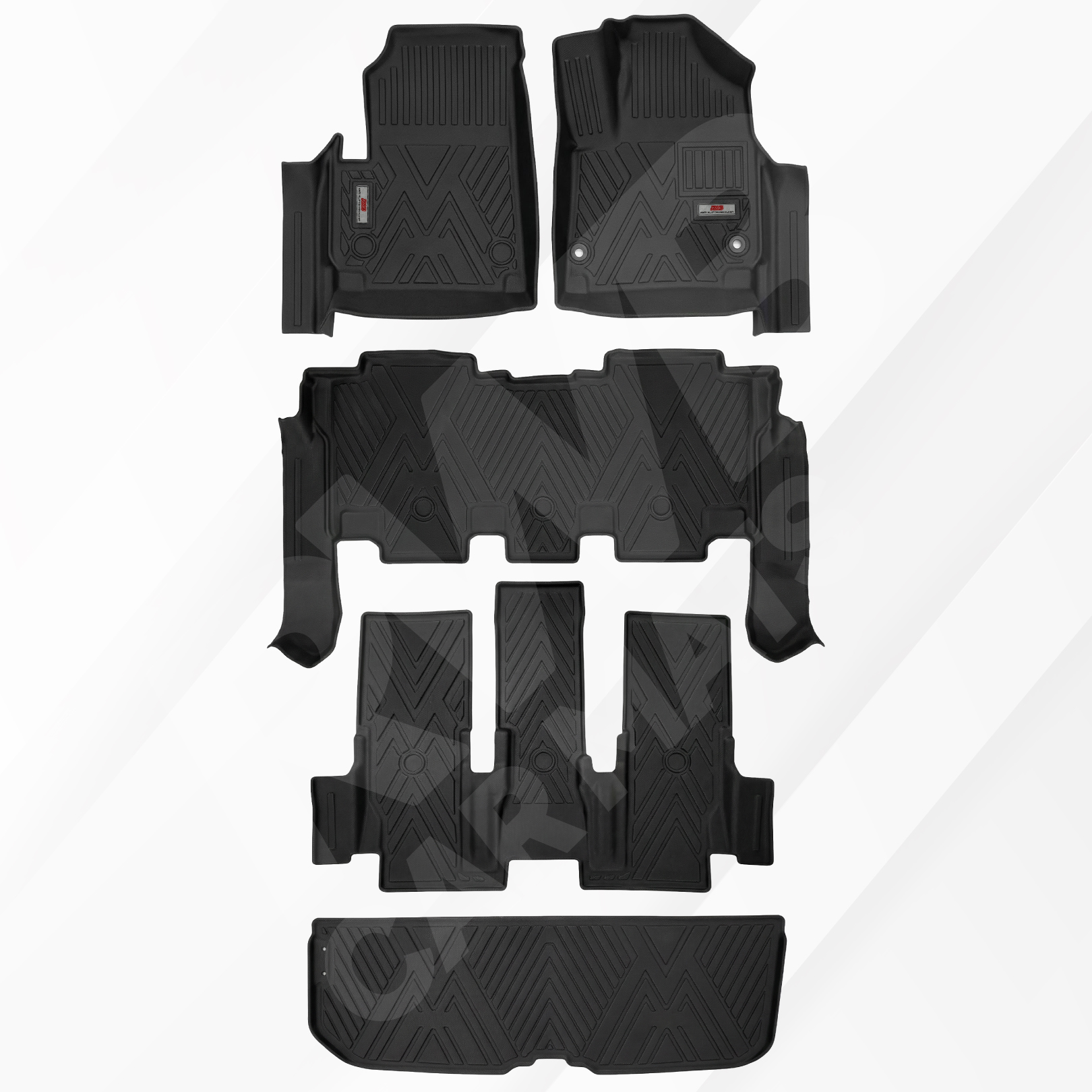 Karpet Mobil Toyota Innova Zenix | TPE 4D Custom Fit Anti Slip Waterproof RWB - Image 2