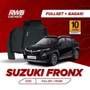 Karpet Mobil Suzuki Fronx | TPE 4D Custom Fit Anti Slip Waterproof RWB